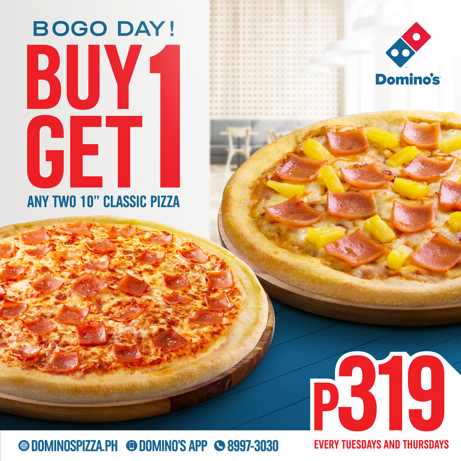 Domino S Pizza Buy Get Classic Pizza Promo Deals Pinoy