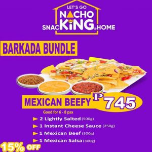 Nacho King - Mexican Beefy Barkada Bundle for ₱749 