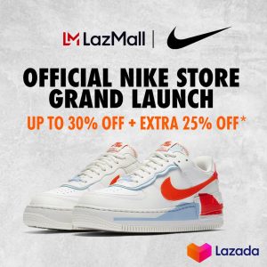 Lazada Official Nike Store Launch Get Up to 30 Off Extra 25 Off Deals Pinoy