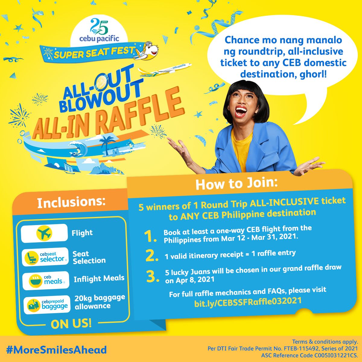 Cebu Pacific - All-Out Blowout All-In Raffle Promo | Deals Pinoy