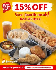 Bonchon Chicken - Get 15% Off Promo