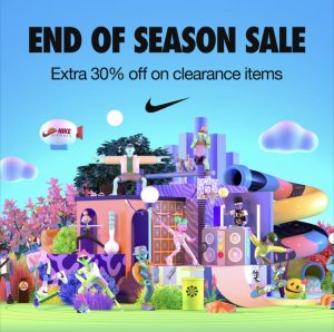 Nike End of Season Sale Jun21