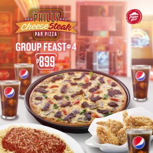 Pizza Hut - Philly Cheese Steak Group Feast for 4 for P899