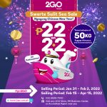 2GO Travel - Swerte Sulit Sea Sale: P22 on 2.2